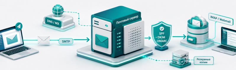 Почтовый сервер для компании: архитектура, выбор модели и настройка безопасности