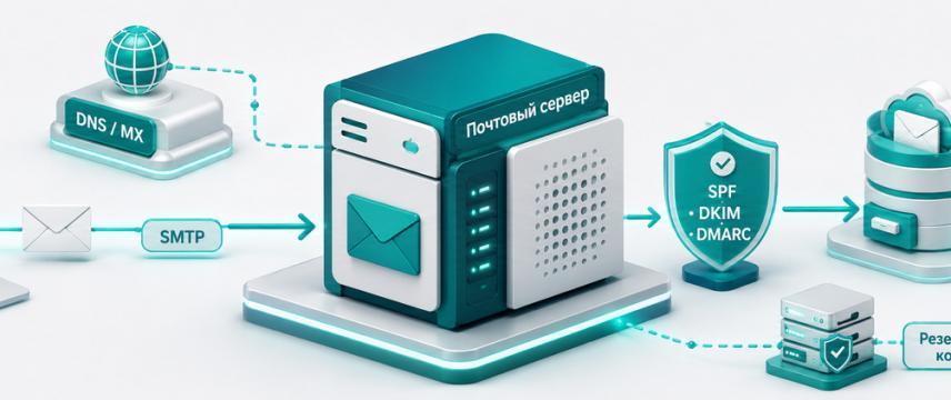 Почтовый сервер для компании: архитектура, выбор модели и настройка безопасности