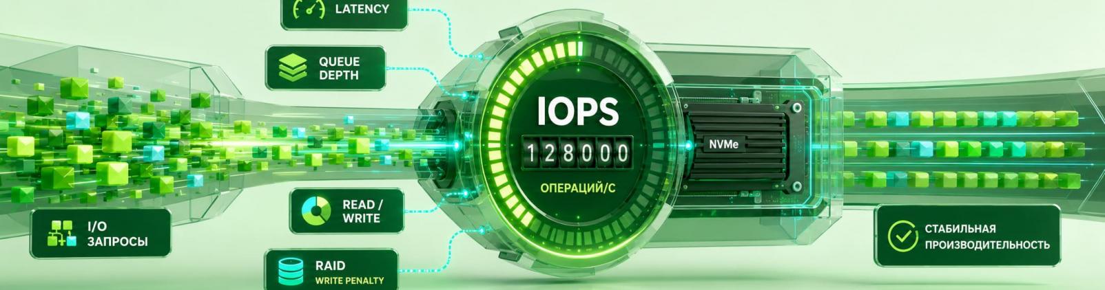 IOPS: что это такое и как рассчитать количество