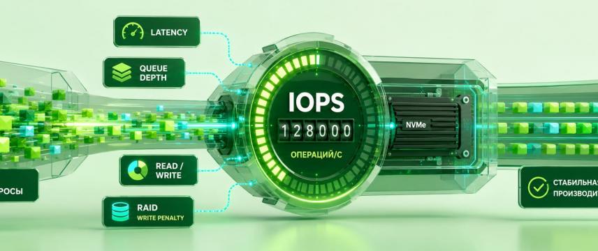 IOPS: что это такое и как рассчитать количество