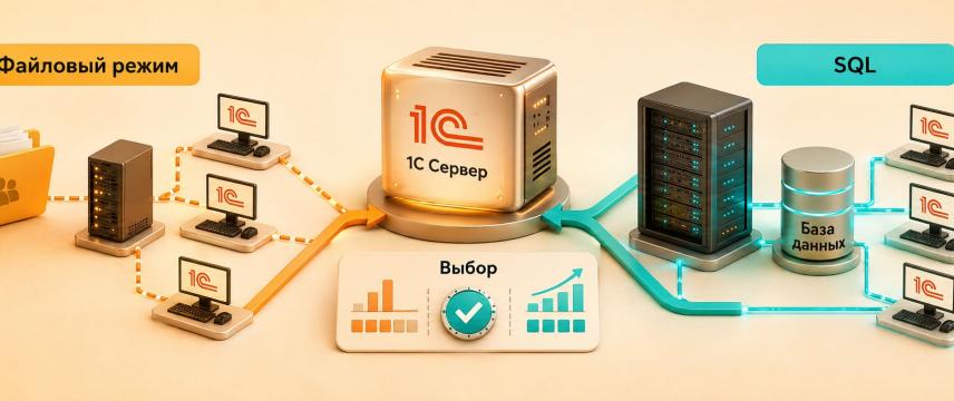 Сервер 1С файловый или SQL: что выбрать и в чем разница