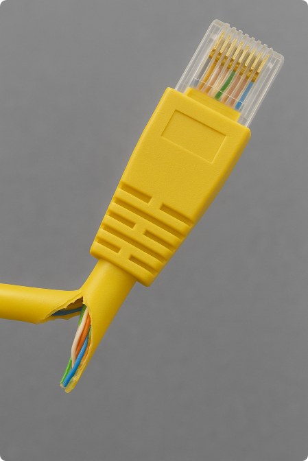 Проверьте кабель Проверьте кабель