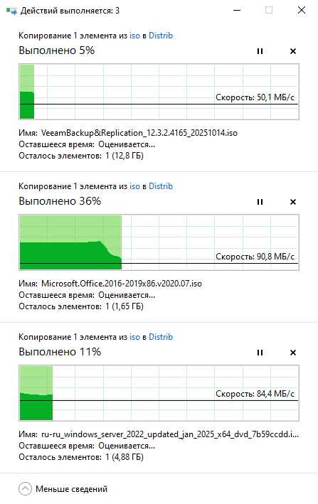 Остановите процесс копирования файлов Остановите процесс копирования файлов
